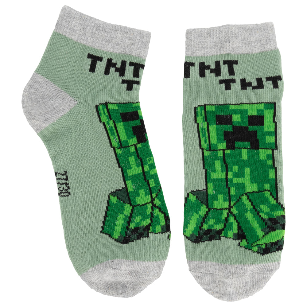 Чорапи Minecraft Creeper и TNT, размер 35/38