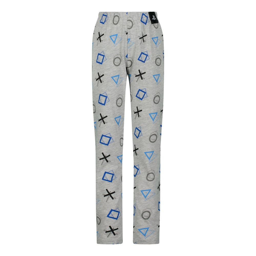 Пижама PlayStation черна с дълъг ръкав и панталон