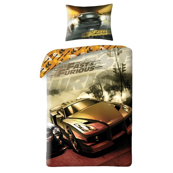 Бързи и Яростни gold детски спален комплект