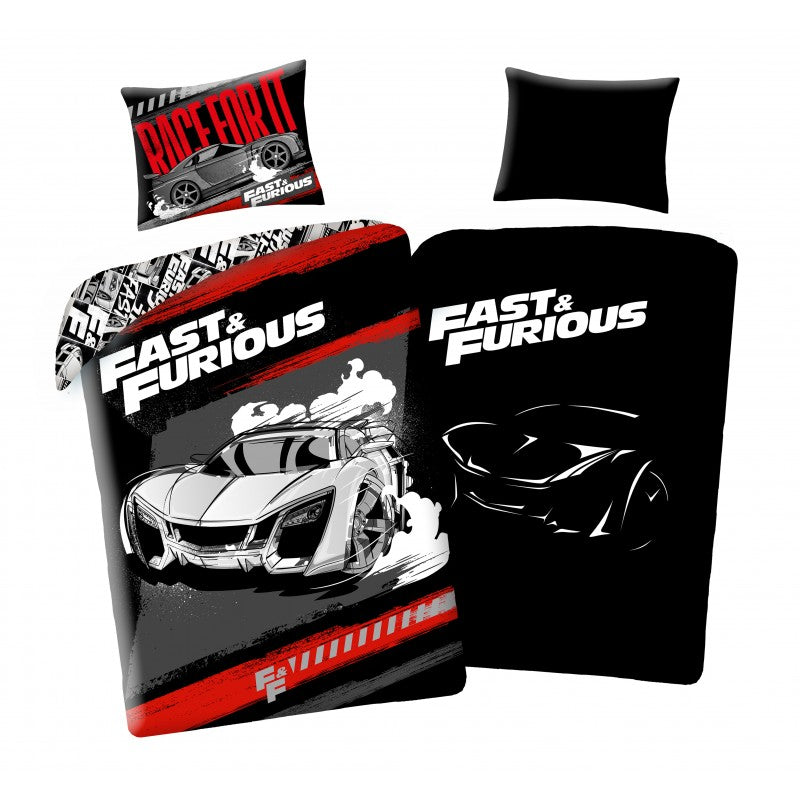Детски спален комплект Fast & Furious glow in the dark