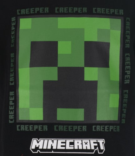 Тениска Minecraft Creeper Black, размер 152