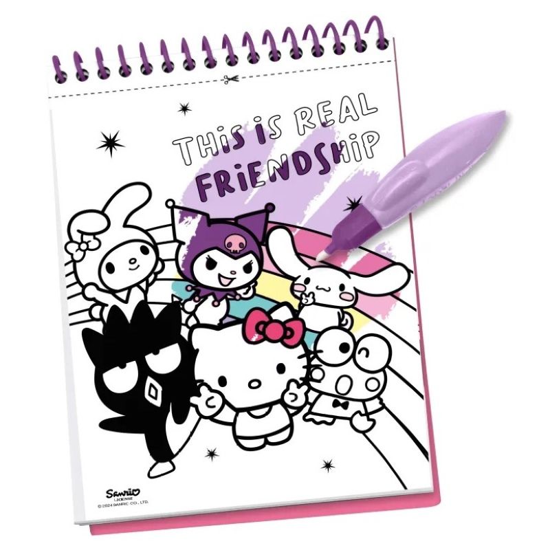 Магически тефтер за оцветяване с вода Hello Kitty