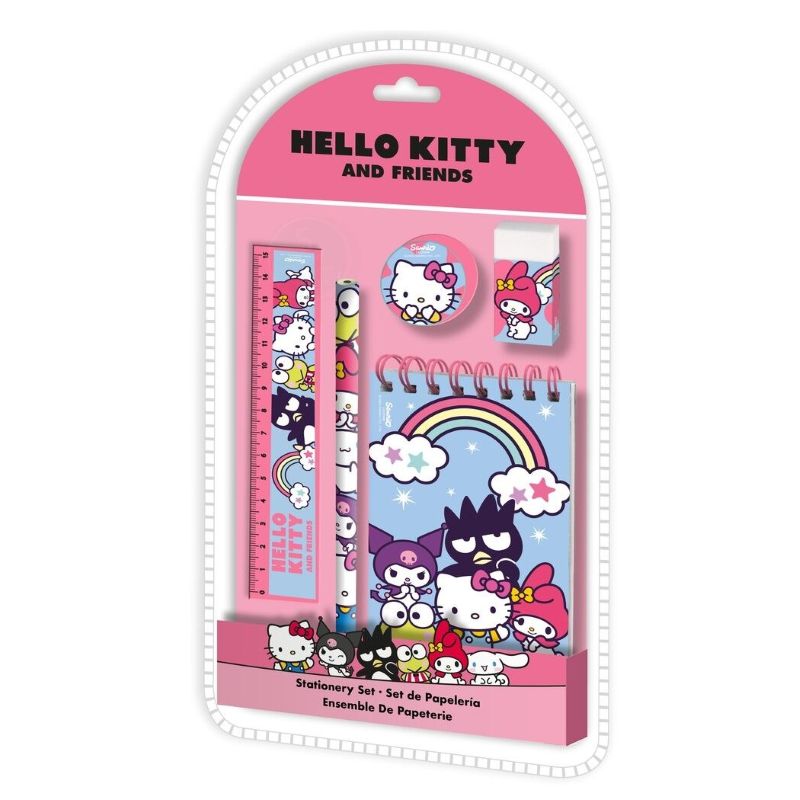 Ученически сет Hello Kitty с 5 части