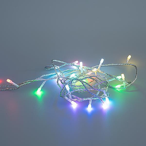 EUROLAMP 300 LED RGBW, лампички със синхронизация, с адаптор