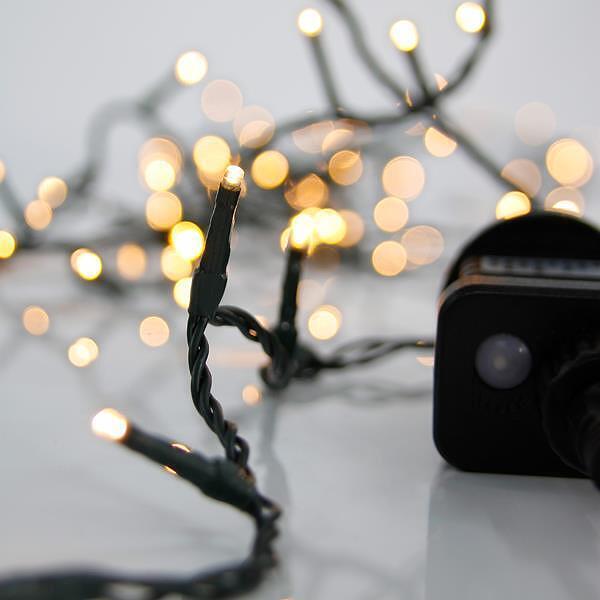 EUROLAMP ЛАМПИЧКИ, 100 LED 3ММ, АДАПТЕР 31V, ТОПЛО БЯЛО, IP44