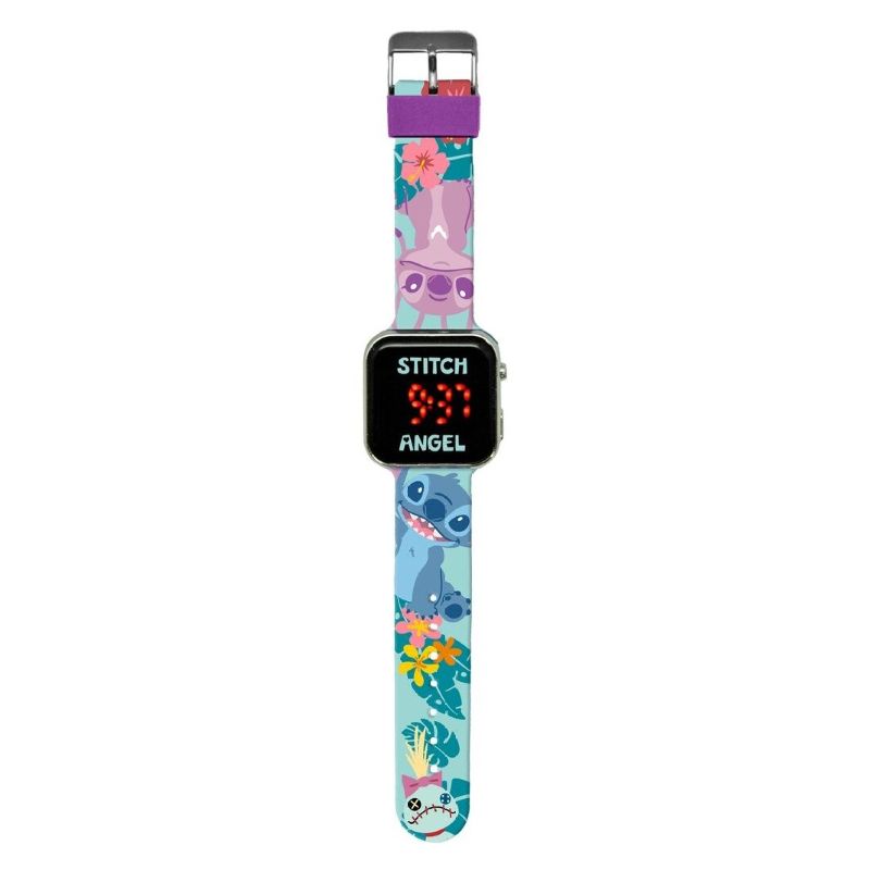 LED часовник Stitch Tropical