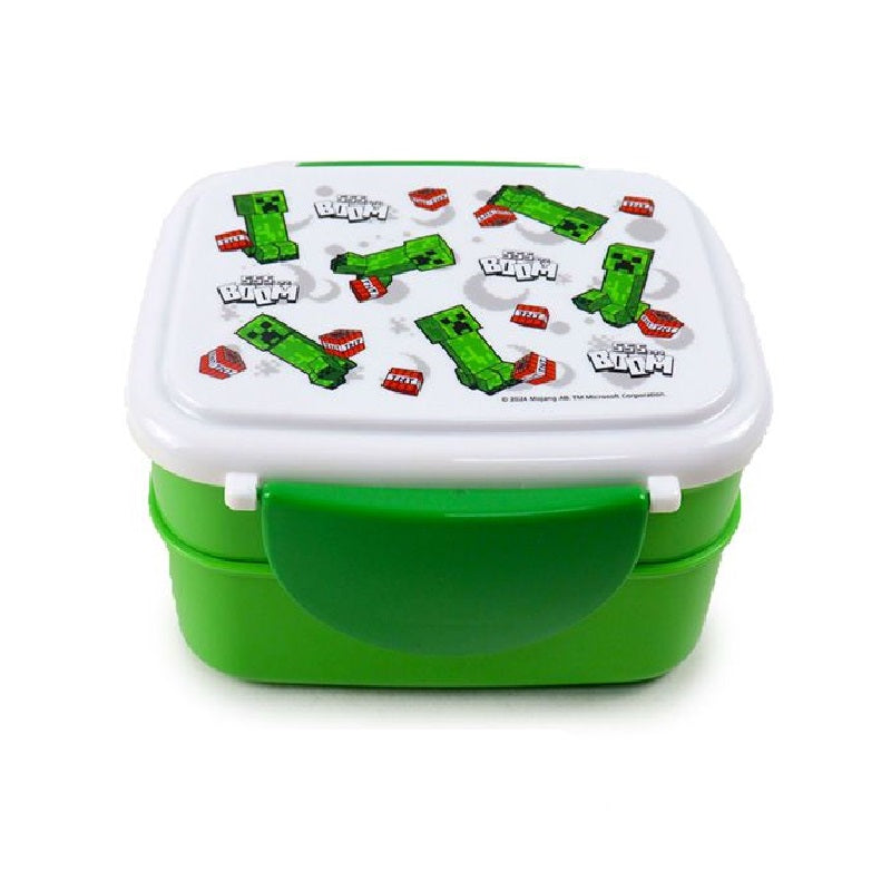 Сет за храна Minecraft Creeper & TNT с прибори