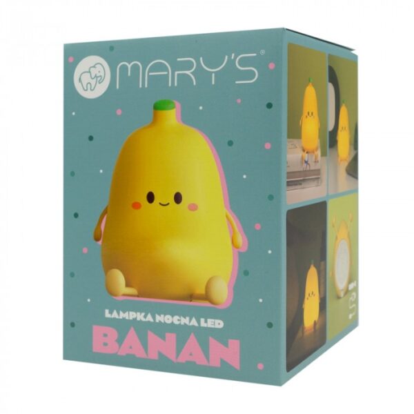 Детска нощна лампа LED RGB MARY’S Банан