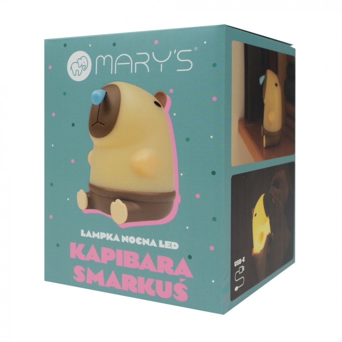 Детска нощна лампа LED MARY’S Капибара Сополанко