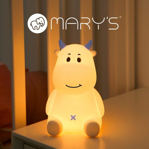 Детска нощна лампа LED RGB MARY’S Крава