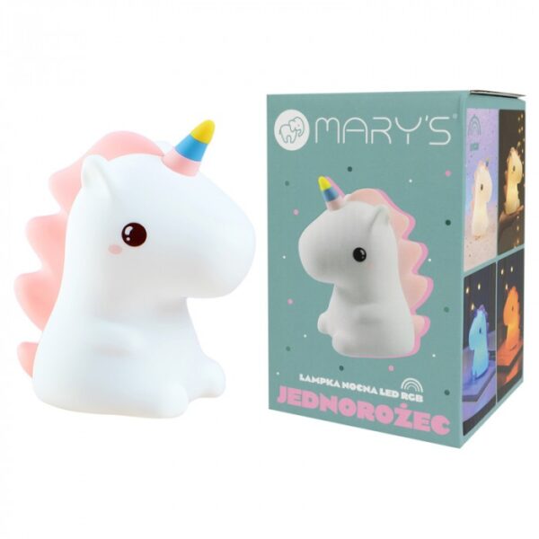 Детска нощна лампа LED RGB MARY’S Еднорог
