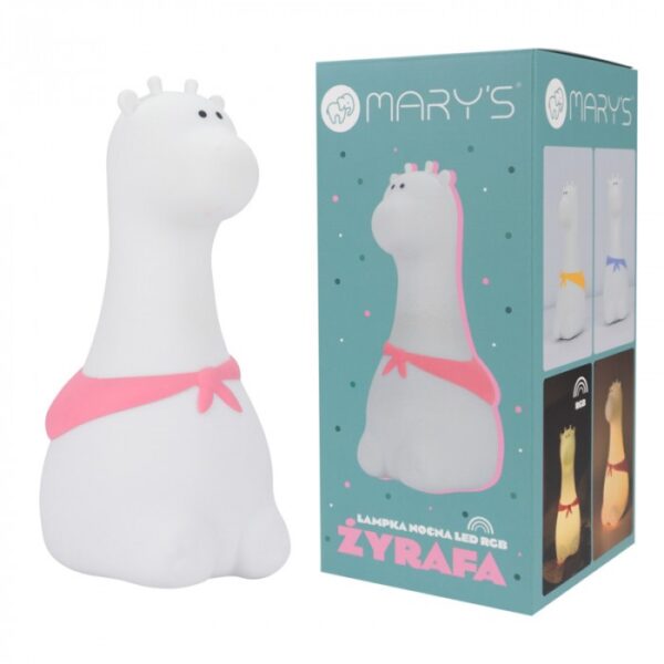Детска нощна лампа LED RGB MARY’S Жираф