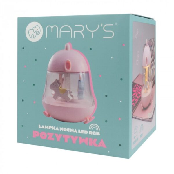 Детска нощна музикална лампа MARY’S Въртележка