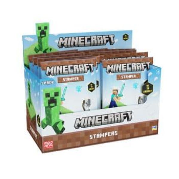 Печати Minecraft 6 см, Асортимент