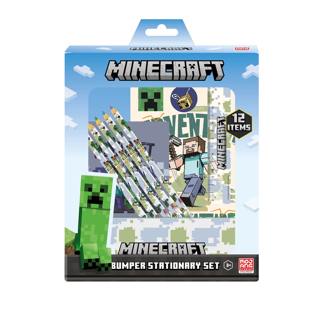 Комплект с ученически пособия Minecraft Adventure, 12 части