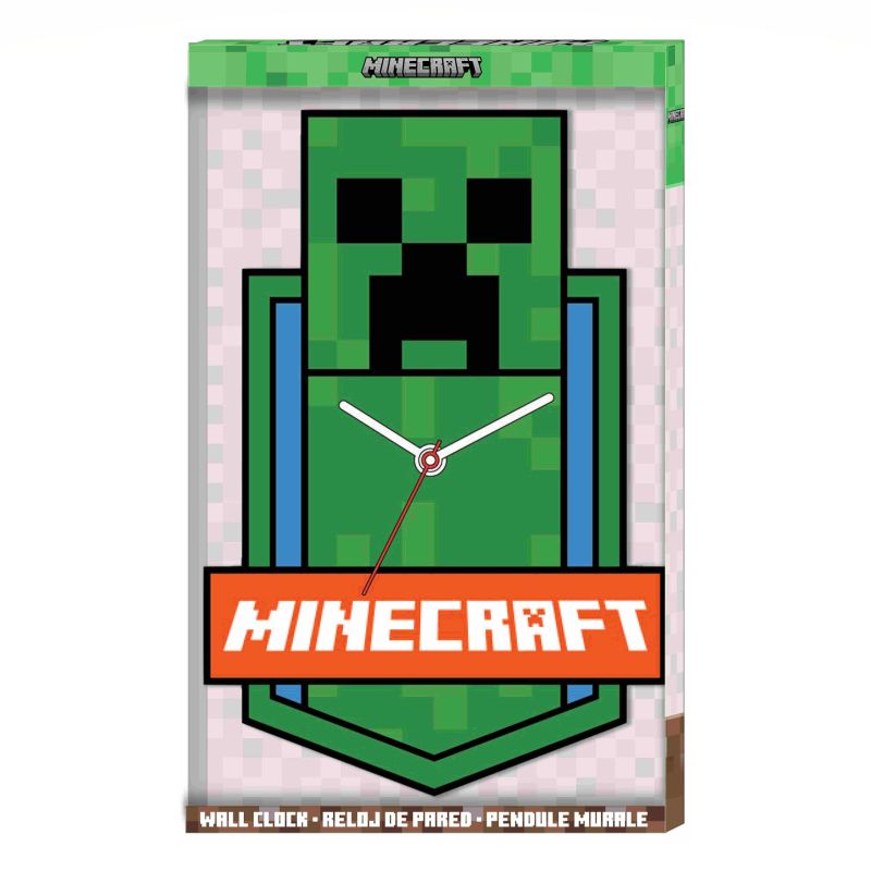 Стенен часовник Minecraft XL