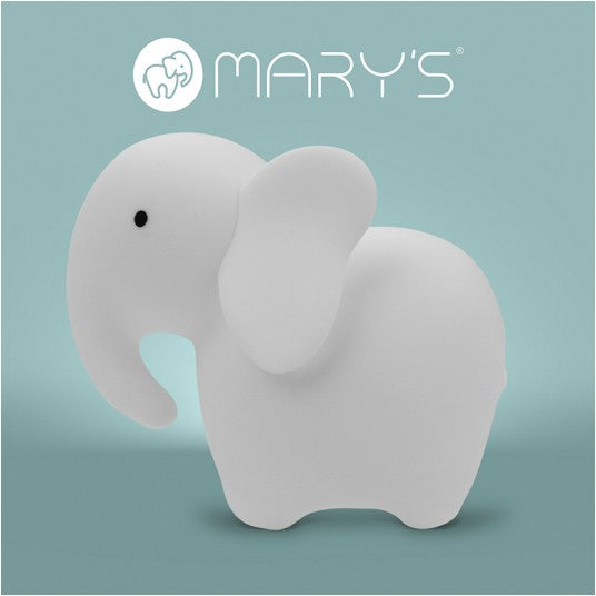Детска нощна лампа LED MARY’S Слон, с дистанционно управление