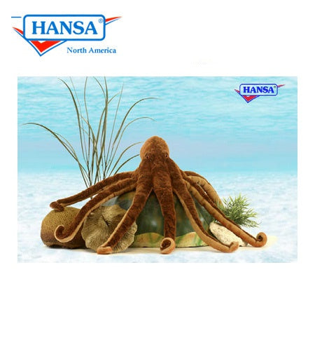 Плюшен Октопод Като Истински от Hansa Toy