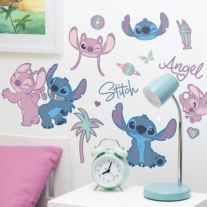 Стикери за стена Stitch and Angel