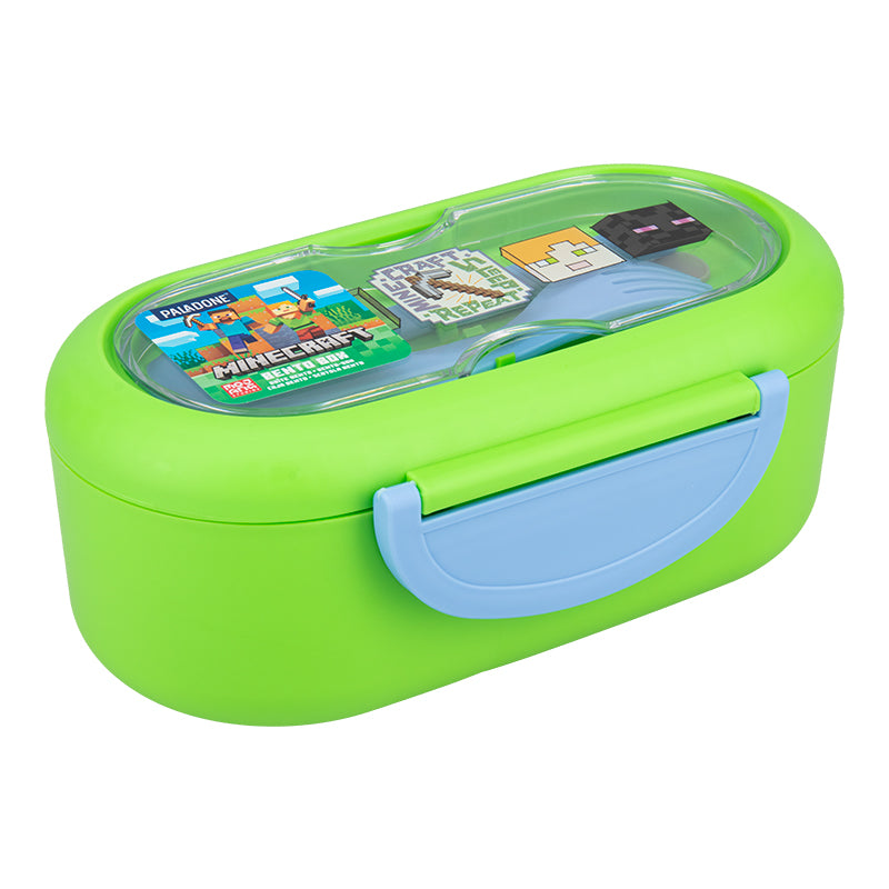 Кутия за храна Minecraft Bento с прибори
