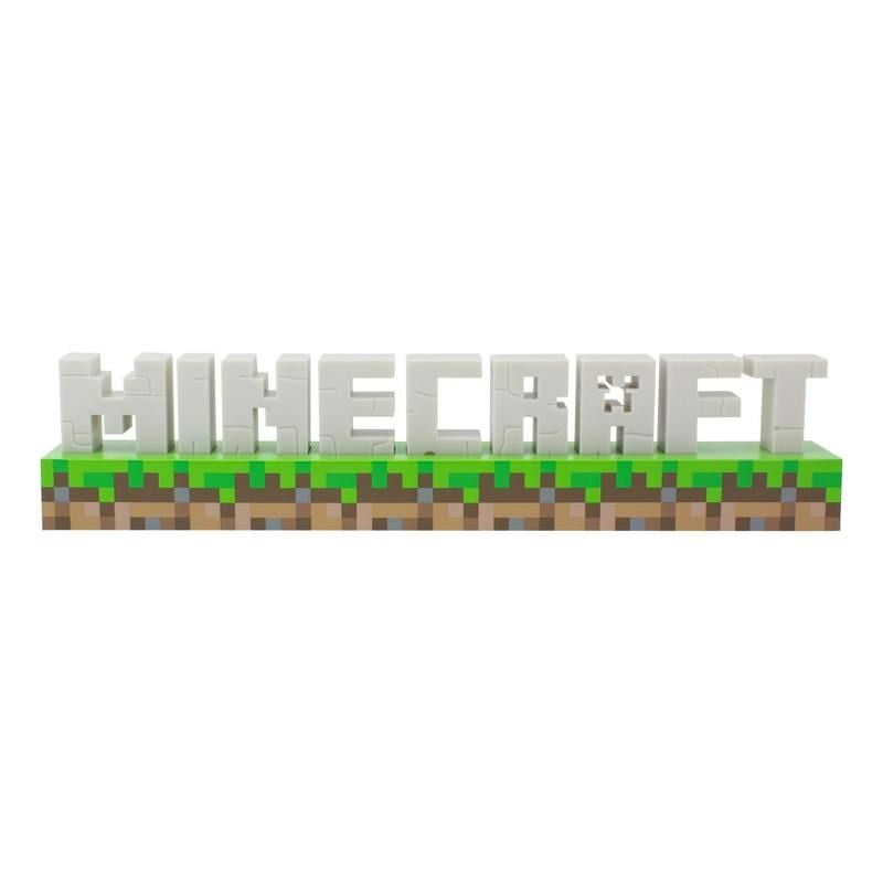 Лампа Minecraft Logo