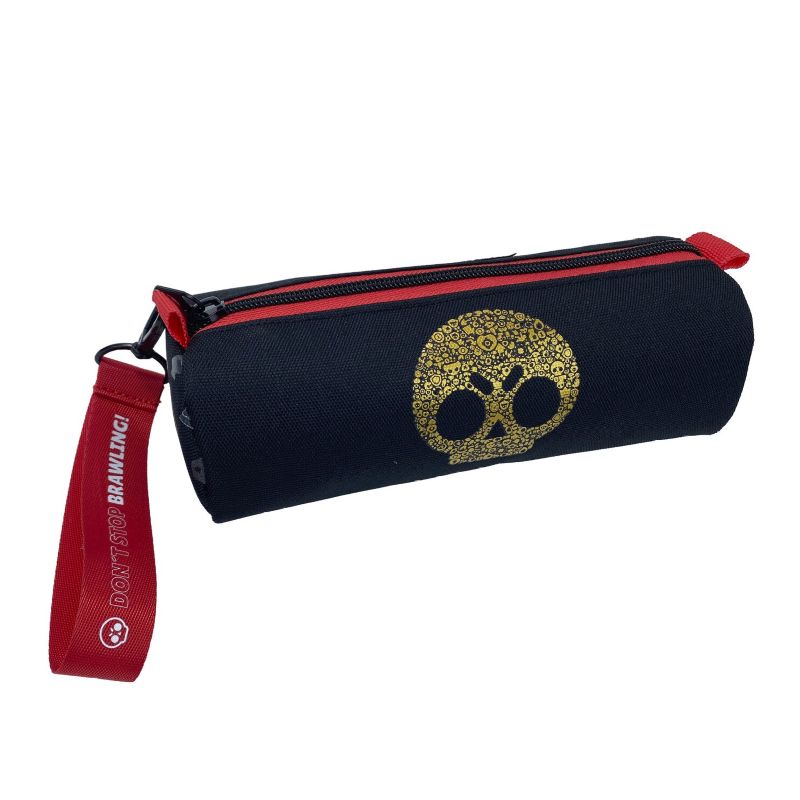 Ученически несесер цилиндър Brawl Stars Black