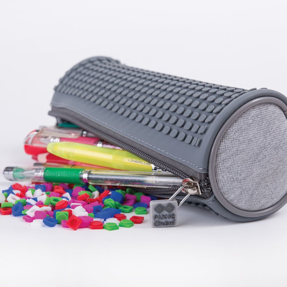 Несесер цилиндър Pixie Crew Grey/Grey