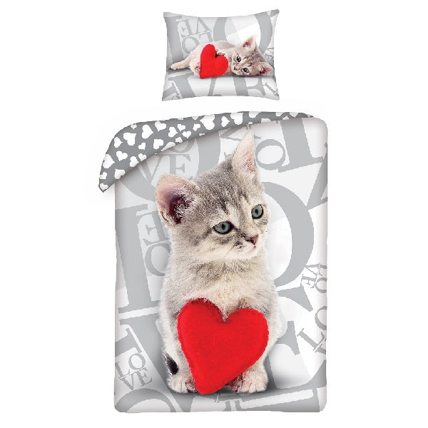 Детски спален комплект LOVE с коте