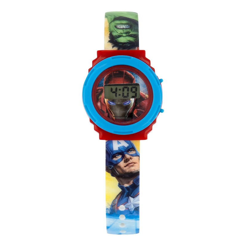 Комплект детски часовник и портфейл Avengers
