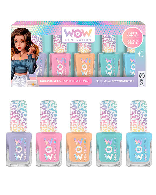 Комплект лак за нокти WOW Generation, 5 бр