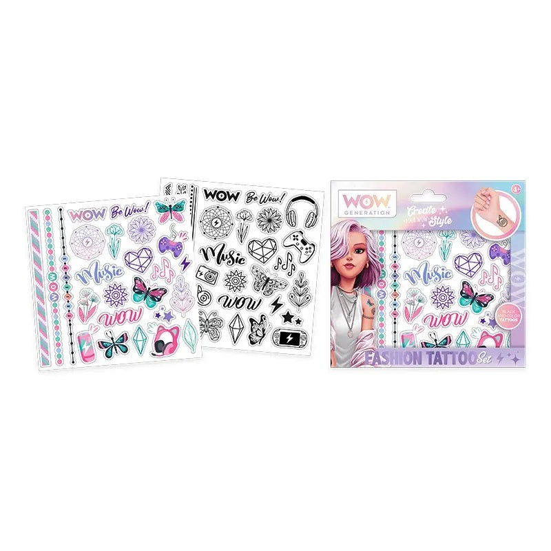 Сет татуировки WOW Generation