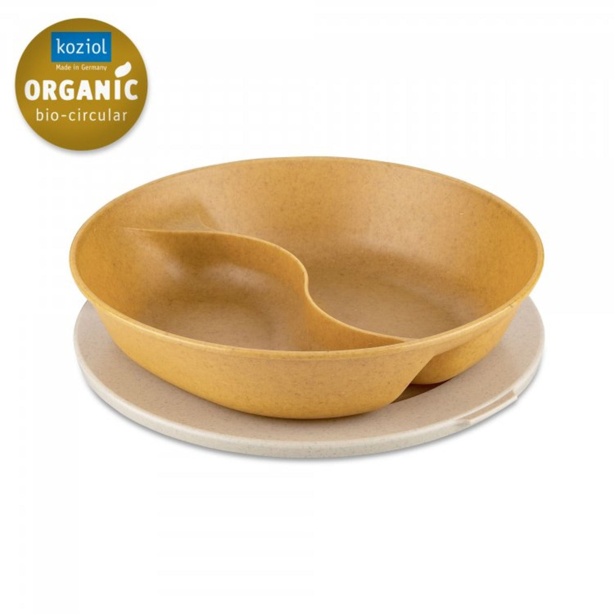 Чиния за храна с капак Koziol Organic - различни цветове
