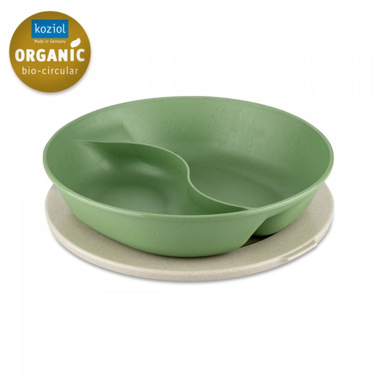 Чиния за храна с капак Koziol Organic - различни цветове