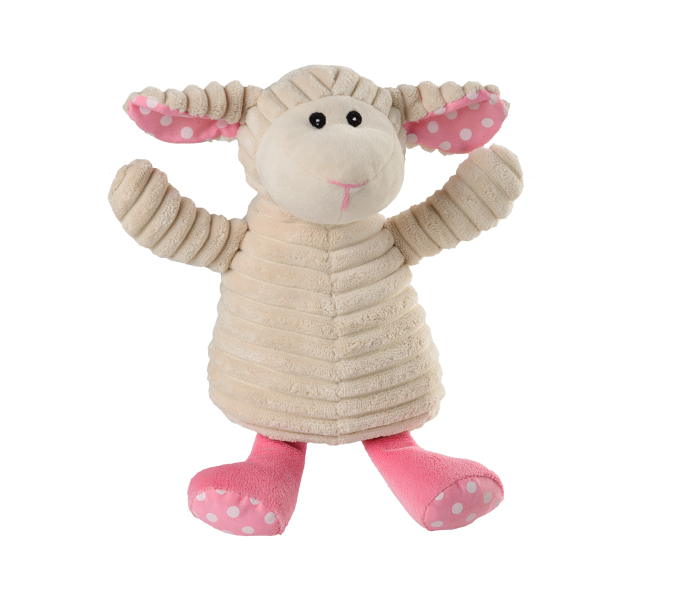 Плюшена нагряваща се овца в розов цвят от Warmies