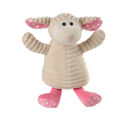 Плюшена нагряваща се овца в розов цвят от Warmies