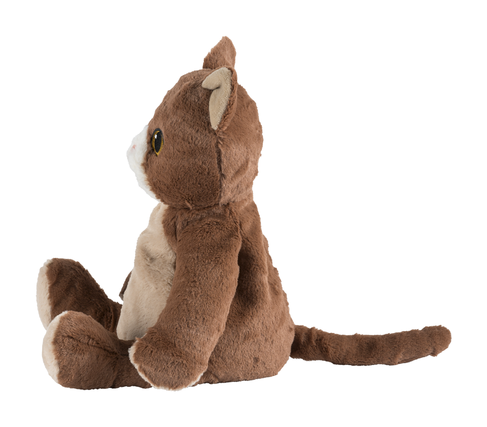 Плюшена нагряваща се седяща котка от Warmies