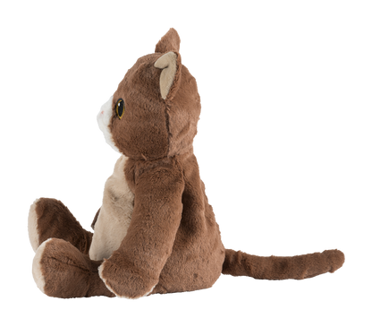 Плюшена нагряваща се седяща котка от Warmies