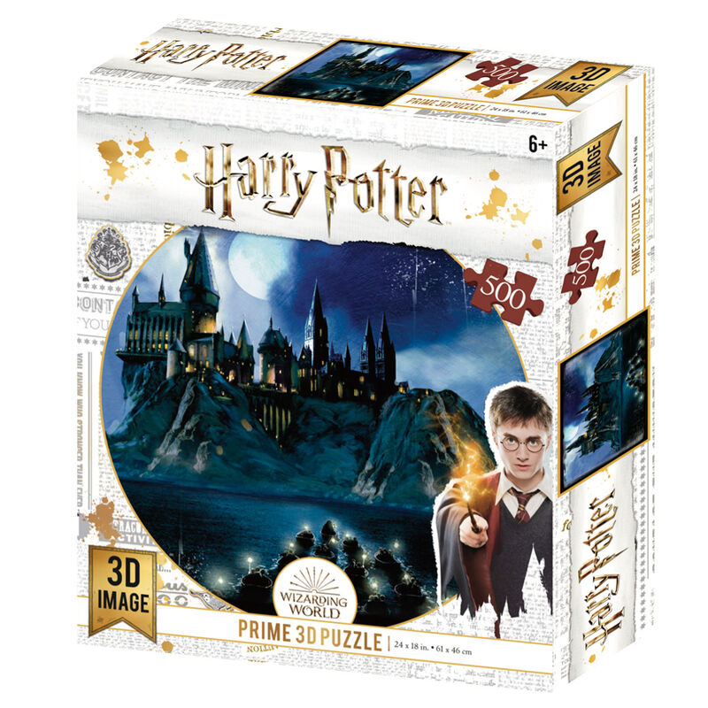 3D пъзел Harry Potter Hogwarts 500 части
