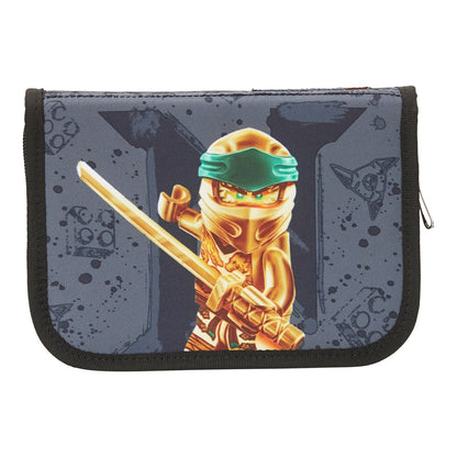 Ученически несесер LEGO® NINJAGO® Lloyd Gold със съдържание