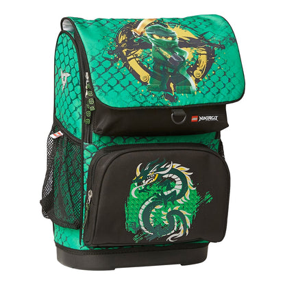 Ученическа раница LEGO® NINJAGO® Lloyd Green Optimo сет