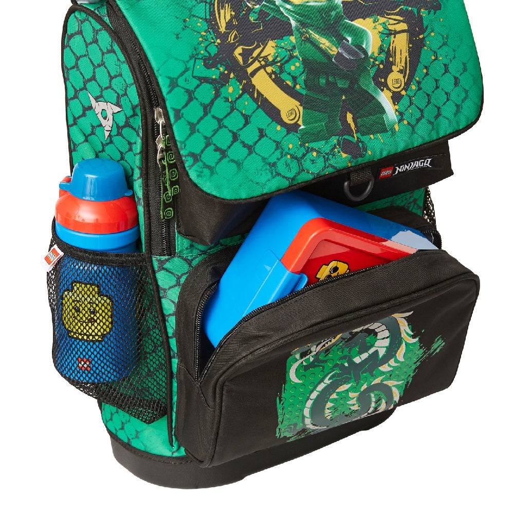 Ученическа раница LEGO® NINJAGO® Lloyd Green Optimo сет