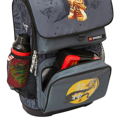 Ученическа раница LEGO® NINJAGO® Lloyd Gold Optimo сет