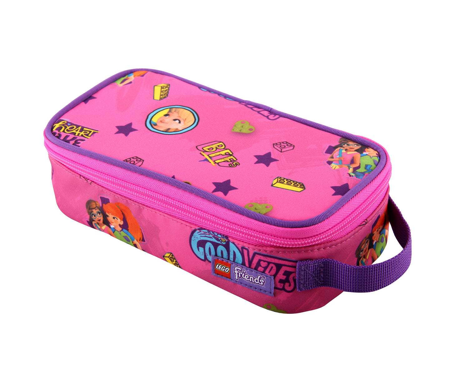 Ученически несесер LEGO Friends Good Vibes мек без съдържание