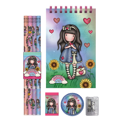 Сет с ученически пособия Santoro Gorjuss Be Kind To Yourself