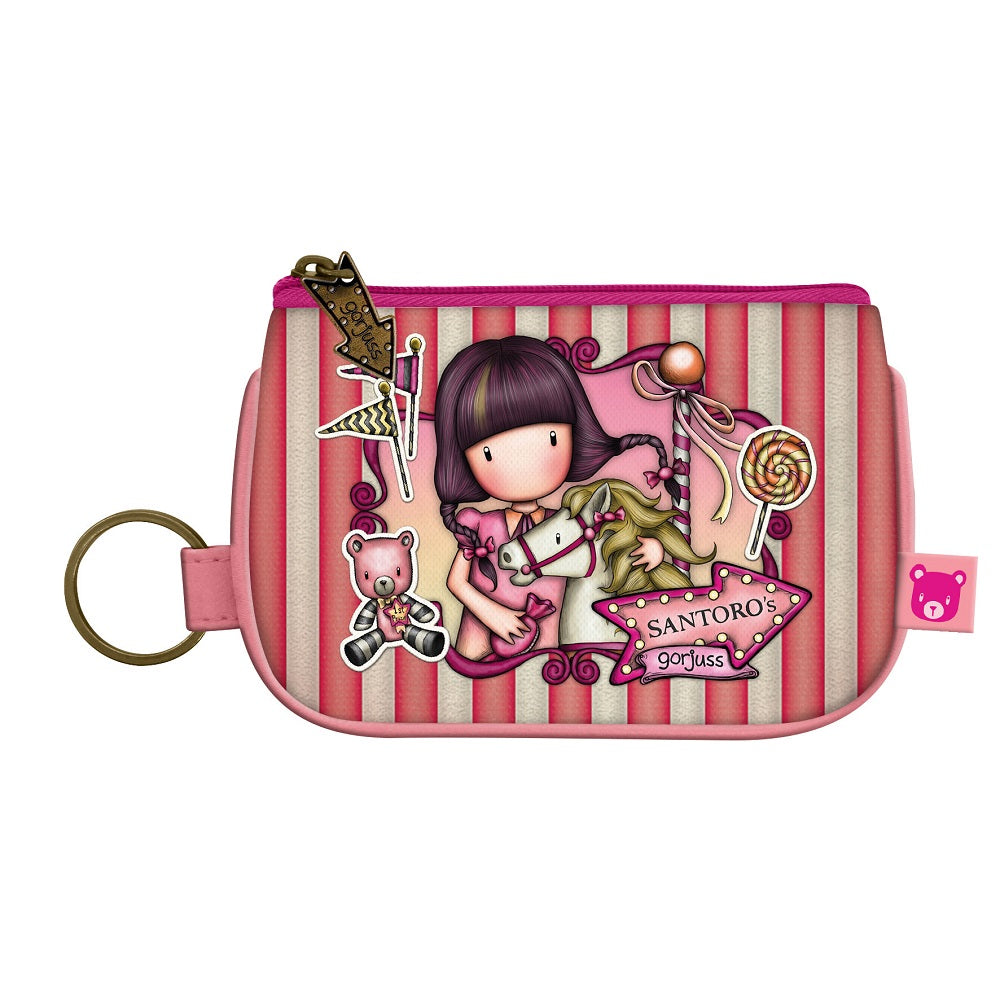 Ключодържател портмоне с цип Santoro Gorjuss Carousel