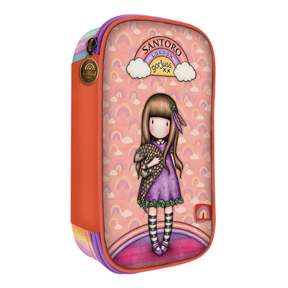 Пълен несесер с 1 отделение Santoro Gorjuss Be Kind To All Creatures