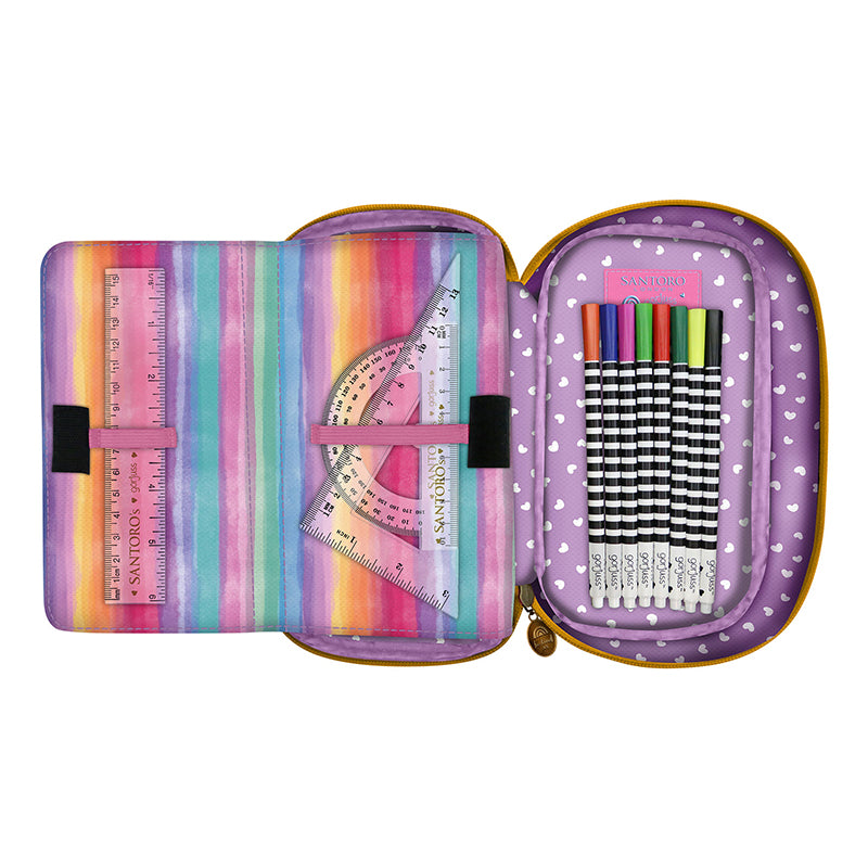 Пълен несесер с 1 отделение Santoro Gorjuss Be Kind To Each Other