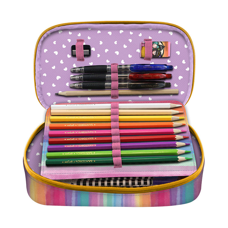 Пълен несесер с 1 отделение Santoro Gorjuss Be Kind To Each Other