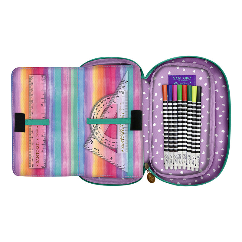 Пълен несесер с 1 отделение Santoro Gorjuss Be Kind To Our Planet