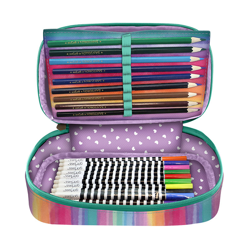 Пълен несесер с 1 отделение Santoro Gorjuss Be Kind To Our Planet